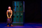 Louise Pitre on stage in the musical Kimberly Akimbo at the Segal Centre in Montreal 2025. Photo by Emelia Hellman 2025.