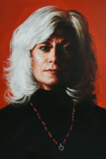 Louise Pitre portrait by Derek Mainella