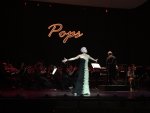 Louise Pitre with conductor Jack Everly 6 April 2017 Photo courtesy of NAC Orchestra