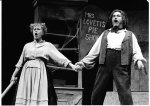 Louise Pitre as Mrs Lovett with John Fanning SWEENEY TODD 2004